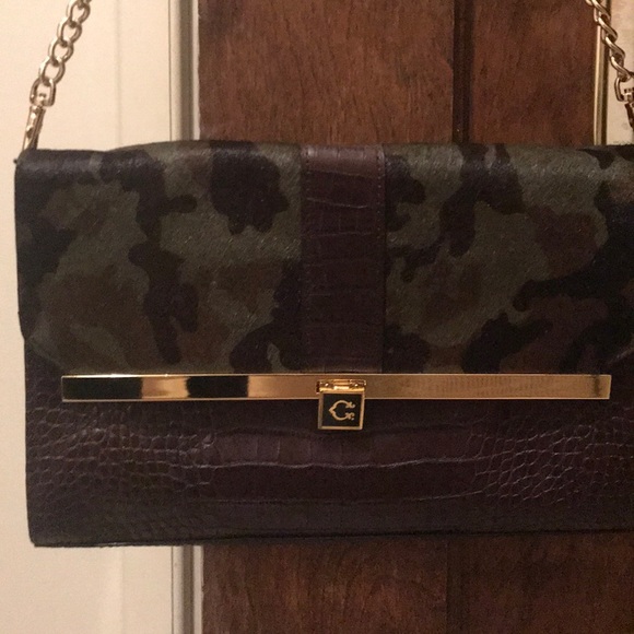 COPY - C Wonder clutch/shoulder purse leather/cam… - Picture 1 of 4